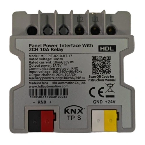 Panel Power Interface With 2CH 10A Relay
