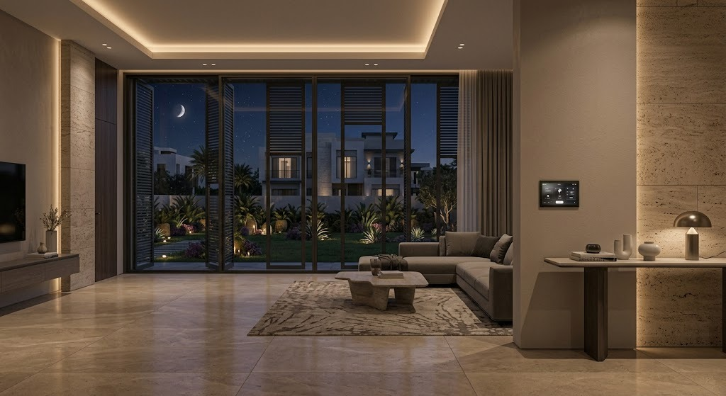 Illustrative living-room concept